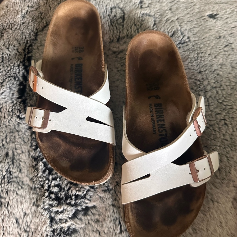 White BIRKENSTOCK size 7